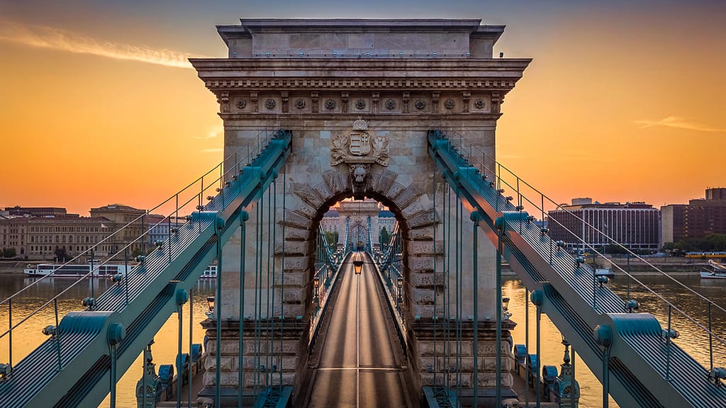 Puente de cadenas Budapest